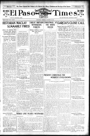 El Paso International Daily Times (El Paso, Tex.), Vol. 21, No. 207, Ed. 1 Wednesday, December 25, 1901