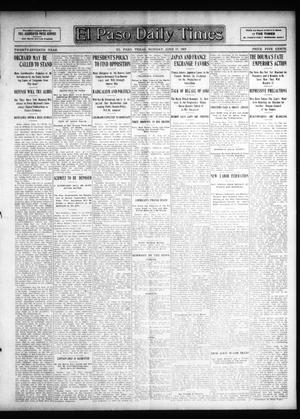 El Paso Daily Times (El Paso, Tex.), Vol. 27, Ed. 1 Monday, June 17, 1907
