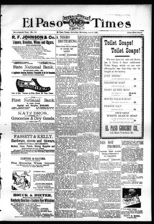 El Paso International Daily Times (El Paso, Tex.), Vol. 17, No. 133, Ed. 1 Saturday, June 5, 1897