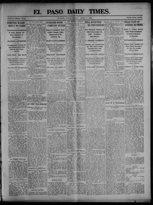 El Paso Daily Times. (El Paso, Tex.), Vol. 23, Ed. 1 Friday, April 17, 1903