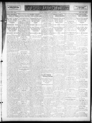 Primary view of object titled 'El Paso Daily Times (El Paso, Tex.), Vol. 26, Ed. 1 Monday, December 17, 1906'.