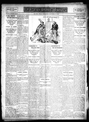 El Paso Daily Times (El Paso, Tex.), Vol. 24, Ed. 1 Wednesday, September 28, 1904