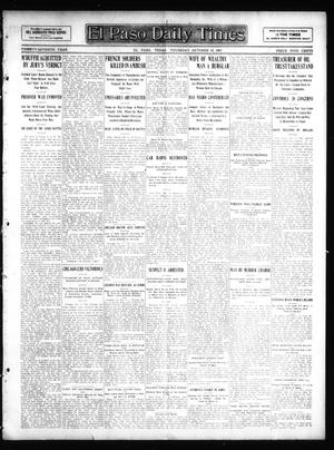 El Paso Daily Times (El Paso, Tex.), Vol. 27, Ed. 1 Thursday, October 10, 1907