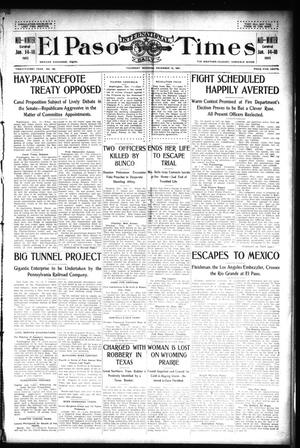 El Paso International Daily Times (El Paso, Tex.), Vol. 21, No. 196, Ed. 1 Thursday, December 12, 1901