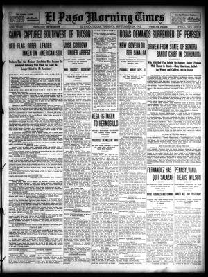 El Paso Morning Times (El Paso, Tex.), Vol. 32, Ed. 1 Tuesday, September 24, 1912