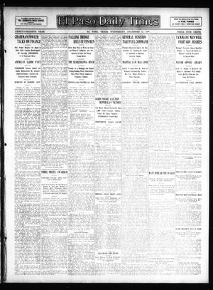 El Paso Daily Times (El Paso, Tex.), Vol. 27, Ed. 1 Wednesday, December 11, 1907