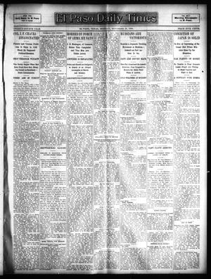 El Paso Daily Times (El Paso, Tex.), Vol. 24, Ed. 1 Monday, November 28, 1904
