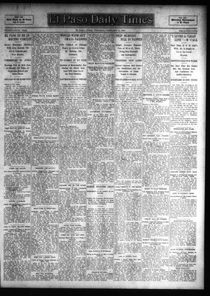 El Paso Daily Times (El Paso, Tex.), Vol. 26, Ed. 1 Thursday, February 15, 1906