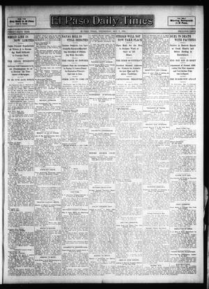 El Paso Daily Times (El Paso, Tex.), Vol. 26, Ed. 1 Wednesday, May 9, 1906