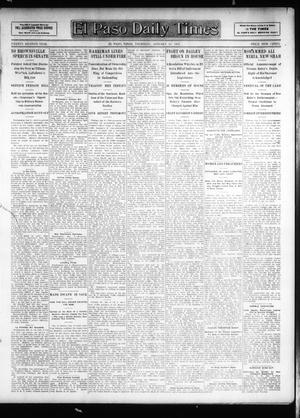 El Paso Daily Times (El Paso, Tex.), Vol. 26, Ed. 1 Thursday, January 10, 1907