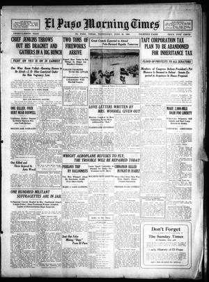 El Paso Morning Times (El Paso, Tex.), Vol. 29, Ed. 1 Wednesday, June 30, 1909