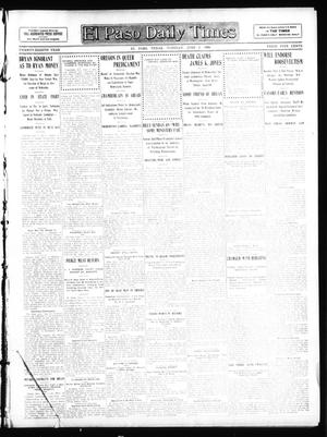 El Paso Daily Times (El Paso, Tex.), Vol. 28, Ed. 1 Tuesday, June 2, 1908