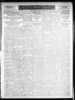 El Paso Daily Times (El Paso, Tex.), Vol. 26, Ed. 1 Wednesday, January 16, 1907