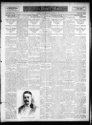 El Paso Daily Times (El Paso, Tex.), Vol. 26, Ed. 1 Wednesday, December 5, 1906
