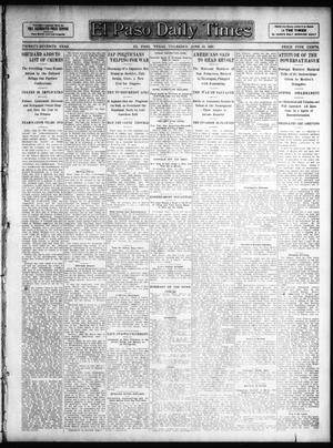 El Paso Daily Times (El Paso, Tex.), Vol. 27, Ed. 1 Thursday, June 13, 1907