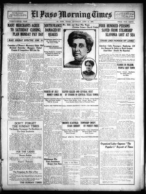 El Paso Morning Times (El Paso, Tex.), Vol. 29, Ed. 1 Saturday, June 12, 1909