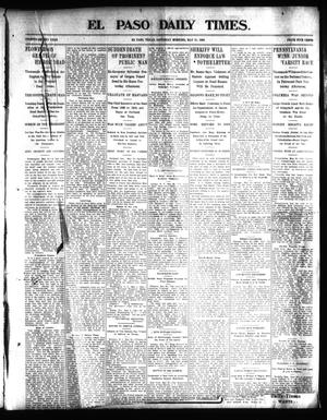 El Paso Daily Times. (El Paso, Tex.), Vol. 22, Ed. 1 Saturday, May 31, 1902