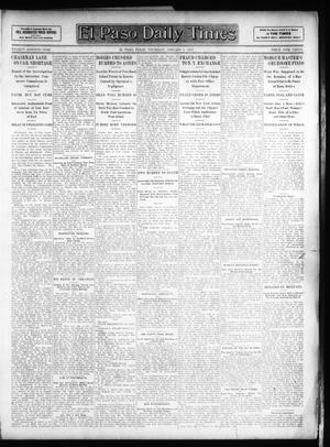 El Paso Daily Times (El Paso, Tex.), Vol. 26, Ed. 1 Thursday, January 3, 1907