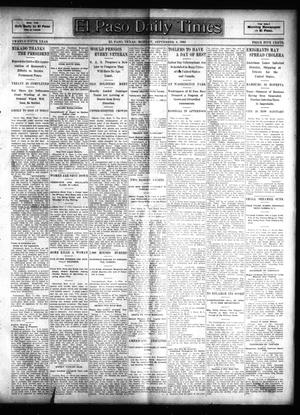 El Paso Daily Times (El Paso, Tex.), Vol. 25, Ed. 1 Monday, September 4, 1905