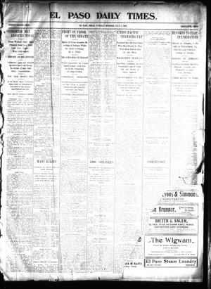 El Paso Daily Times. (El Paso, Tex.), Vol. 22, Ed. 1 Tuesday, July 1, 1902