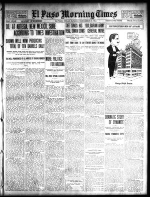 Primary view of object titled 'El Paso Morning Times (El Paso, Tex.), Vol. 32, Ed. 1 Sunday, November 17, 1912'.