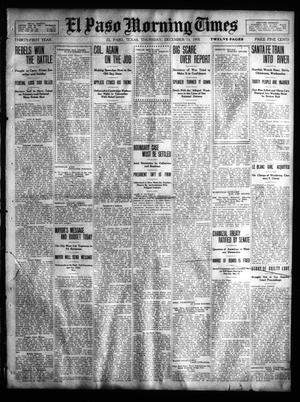 El Paso Morning Times (El Paso, Tex.), Vol. 31, Ed. 1 Thursday, December 15, 1910
