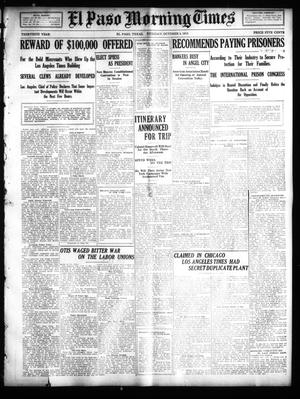 El Paso Morning Times (El Paso, Tex.), Vol. 30, Ed. 1 Tuesday, October 4, 1910