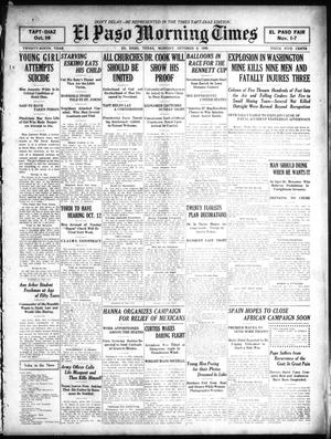 El Paso Morning Times (El Paso, Tex.), Vol. 29, No. 65, Ed. 1 Monday, October 4, 1909