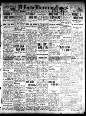El Paso Morning Times (El Paso, Tex.), Vol. 32, Ed. 1 Wednesday, September 11, 1912