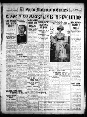 El Paso Morning Times (El Paso, Tex.), Vol. 29, Ed. 1 Thursday, July 29, 1909