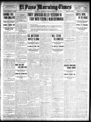 El Paso Morning Times (El Paso, Tex.), Vol. 32, Ed. 1 Saturday, January 27, 1912
