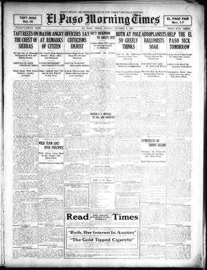 El Paso Morning Times (El Paso, Tex.), Vol. 29, No. 69, Ed. 1 Friday, October 8, 1909