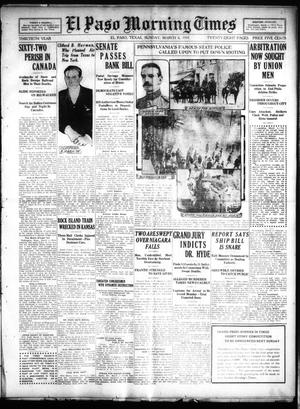 El Paso Morning Times (El Paso, Tex.), Vol. 30, Ed. 1 Sunday, March 6, 1910