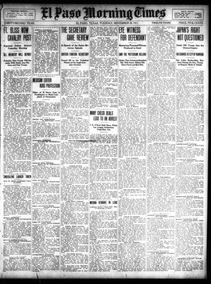El Paso Morning Times (El Paso, Tex.), Vol. 32, Ed. 1 Tuesday, November 28, 1911