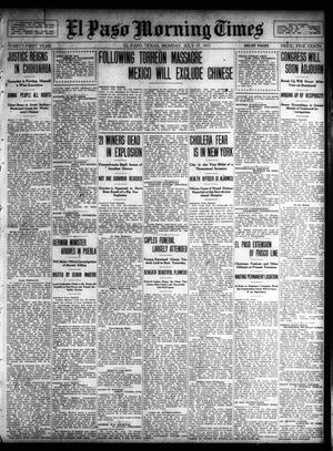 El Paso Morning Times (El Paso, Tex.), Vol. 31, Ed. 1 Monday, July 17, 1911