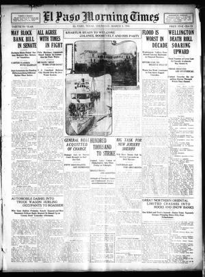 El Paso Morning Times (El Paso, Tex.), Vol. 30, Ed. 1 Thursday, March 3, 1910