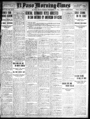El Paso Morning Times (El Paso, Tex.), Vol. 32, Ed. 1 Sunday, November 19, 1911