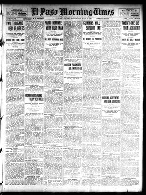El Paso Morning Times (El Paso, Tex.), Vol. 32, Ed. 1 Saturday, July 6, 1912