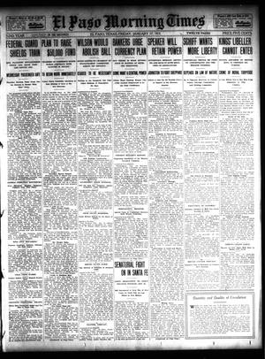El Paso Morning Times (El Paso, Tex.), Vol. 32, Ed. 1 Friday, January 17, 1913