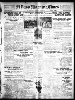 El Paso Morning Times (El Paso, Tex.), Vol. 30, Ed. 1 Thursday, May 26, 1910