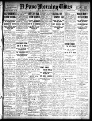 El Paso Morning Times (El Paso, Tex.), Vol. 32, Ed. 1 Thursday, January 4, 1912