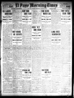 El Paso Morning Times (El Paso, Tex.), Vol. 32, Ed. 1 Thursday, July 25, 1912