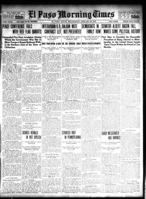 El Paso Morning Times (El Paso, Tex.), Vol. 32, Ed. 1 Wednesday, January 29, 1913