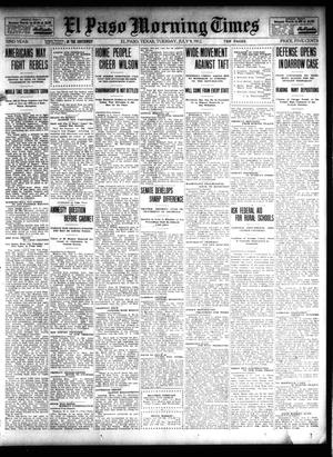 El Paso Morning Times (El Paso, Tex.), Vol. 32, Ed. 1 Tuesday, July 9, 1912
