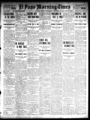 El Paso Morning Times (El Paso, Tex.), Vol. 32, Ed. 1 Wednesday, December 11, 1912