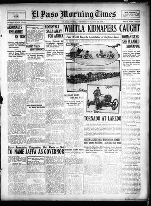El Paso Morning Times (El Paso, Tex.), Vol. 29, Ed. 1 Wednesday, March 24, 1909