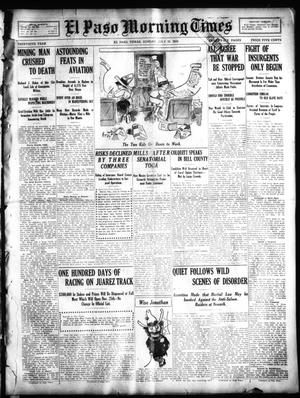 El Paso Morning Times (El Paso, Tex.), Vol. 30, Ed. 1 Sunday, July 10, 1910