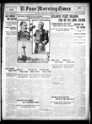 El Paso Morning Times (El Paso, Tex.), Vol. 29, Ed. 1 Monday, February 15, 1909