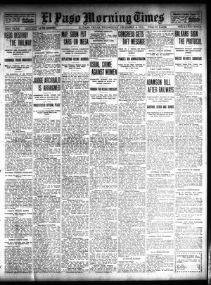 El Paso Morning Times (El Paso, Tex.), Vol. 32, Ed. 1 Wednesday, December 4, 1912