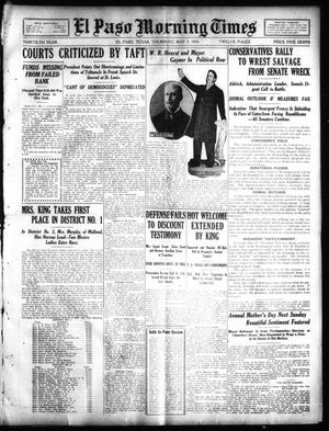 El Paso Morning Times (El Paso, Tex.), Vol. 30, Ed. 1 Thursday, May 5, 1910